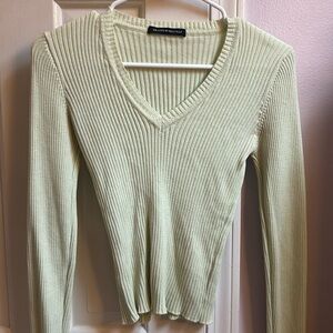 brandy melville tight-fitted sweater